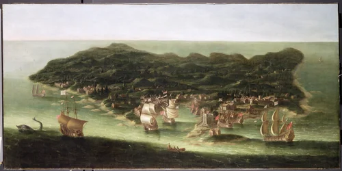 Die Insel Barbados, um 1694